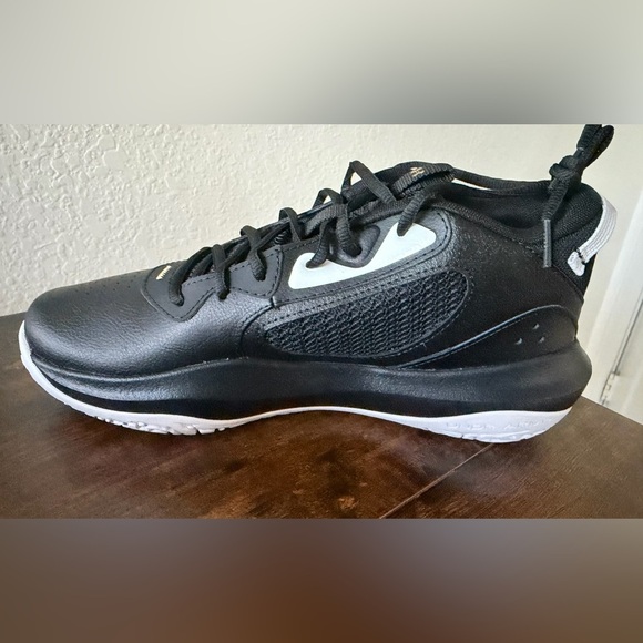 Under Armour Lockdown 6 Men’s Black Shoes Size-11 - Picture 5 of 8